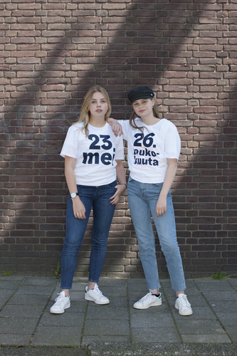 Julia and Yanne by Rineke Dijkstra (Amsterdam, NL)